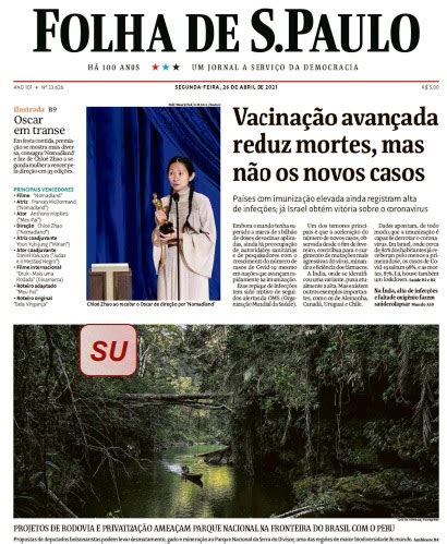 Dimas Roque Leia O Jornal Folha De S O Paulo Dia