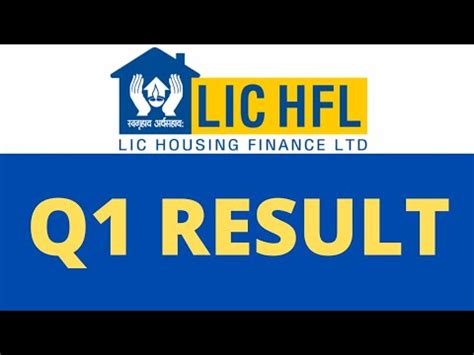 Lichsgfin Q1 Results 2022 Lic Housing Finance Results Lic Housing