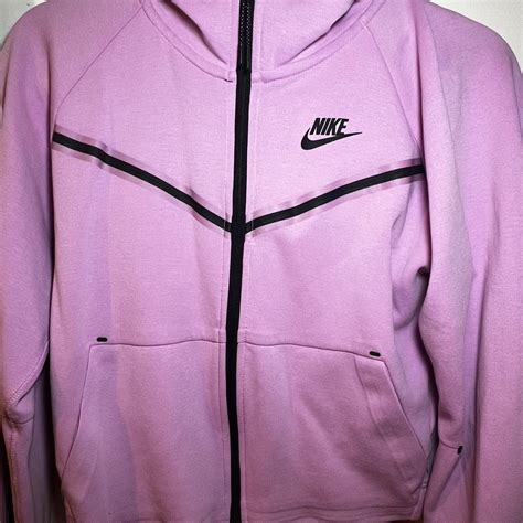 Pink Nike Tech Full Sweatsuit Size Xs In Both Pants Depop