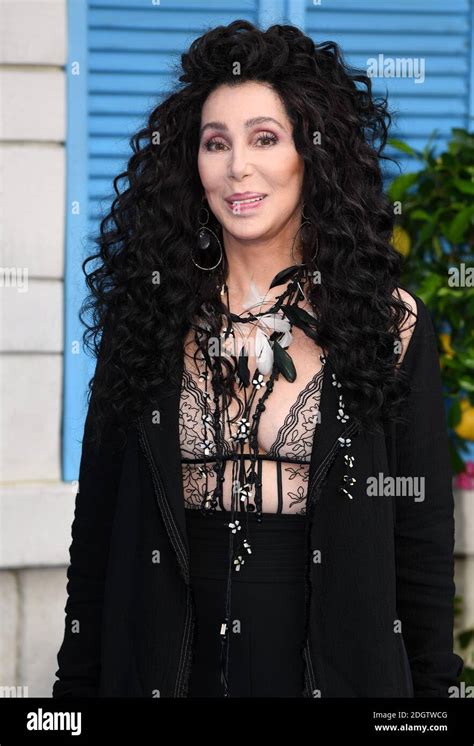 Cher Attending The Premiere Of Mamma Mia Here We Go Again Held At The