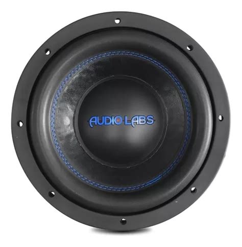 Subwoofer De Plg Audio Labs Adl Sw Dvc Doble Bobina W Color Azul