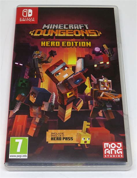 Minecraft Dungeons Hero Edition Switch Seminovo Play N Play