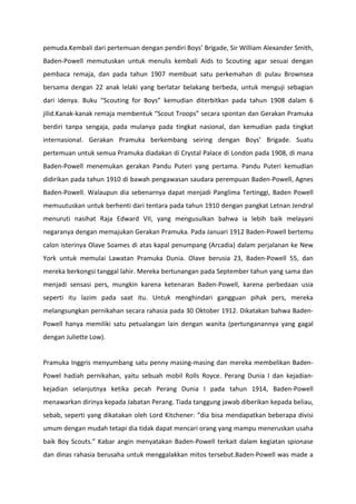 Sejarah Pramuka PDF