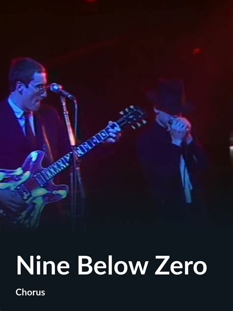 Prime Video Nine Below Zero Chorus