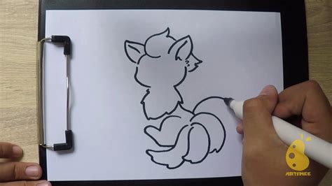 How To Draw A Kitsune Cute