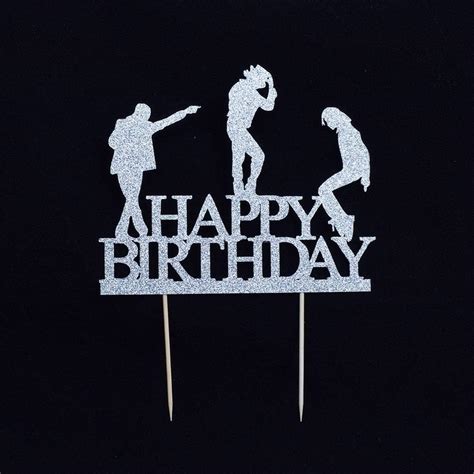 Amazon YUINYO Glitter Happy Birthday Cake Topper Cake Toppers