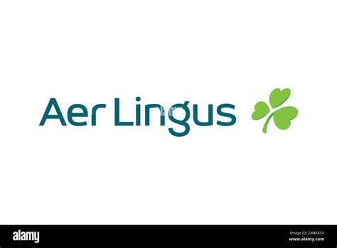 Aer Lingus, Logo, White background Stock Photo - Alamy