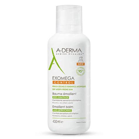 A Derma EXOMEGA Control Baume émollient 400 ml Vente en ligne