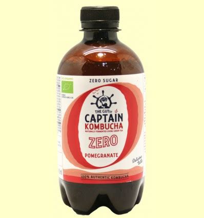 Kombucha Zero Granada Bio Captain Kombucha Ml