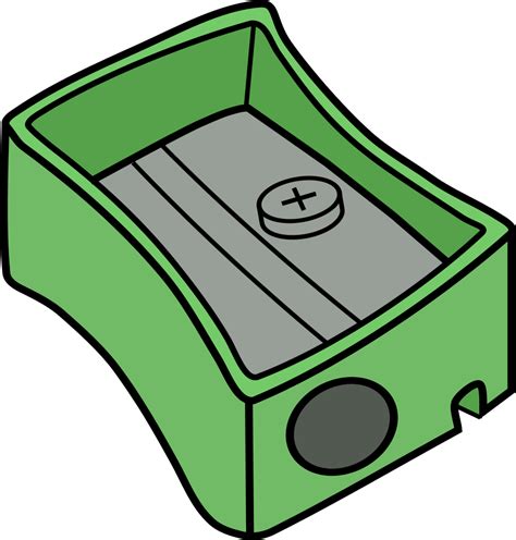 Green clipart sharpener, Green sharpener Transparent FREE for download ...