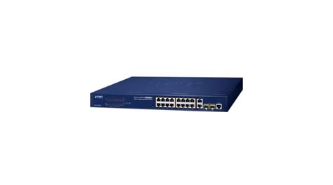 Fgsw Hps Planet Poe Switch Managed Gbps W Rj Ports