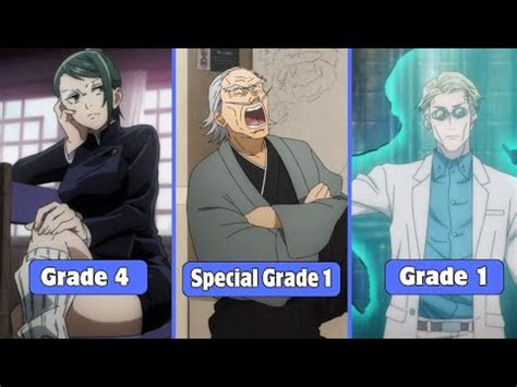 All GRADES In JJK Explained Both Sorcerers Curses YouTube