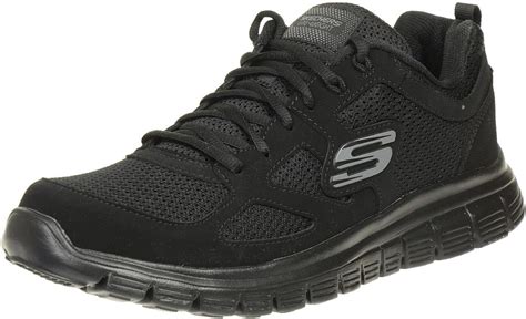 Skechers Skechers Burns 52635 Bbk Scarpe Uomo Nero Black 52635 Bbk