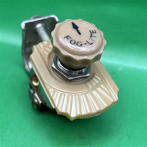 Art Deco NOS Illuminated Vintage Below Dash FOG Light Switch Model A T