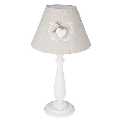 Vintage Hanging Heart Table Lamp