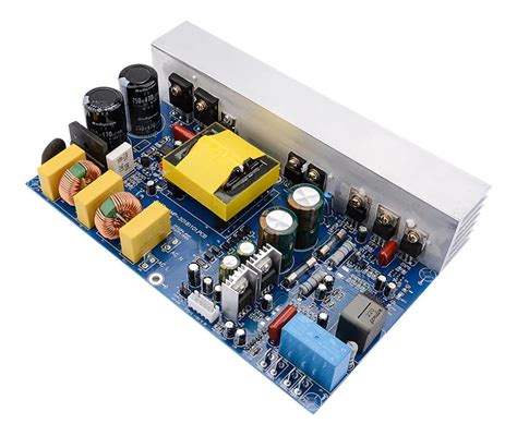 Amplificador Mono Clase D W Rms Con Fuente De Voltaje Env O Gratis