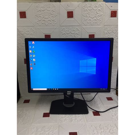 Jual Monitor Dell Inci Led Kaki Vertikal Wide Screen Mulus