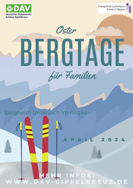 Gemeinschaftstour Osterbergtage Im Bergheim Unterjoch Im Allg U F R