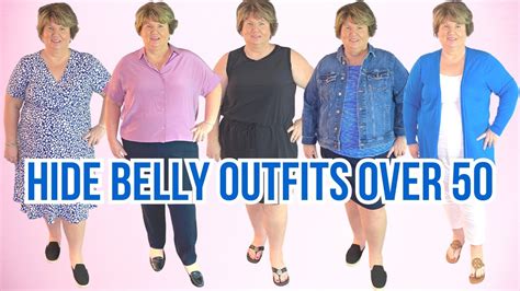 Flattering Outfits To Hide Belly Fat For Plus Size Women Over