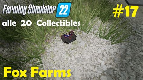 LS22 Fox Farms 17 ENDLICH Alle 20 Collectibles Gefunden Feldarbeit