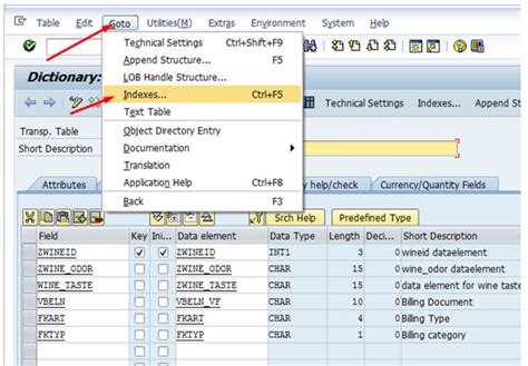 Step By Step Tutorial On Creating Secondary Index In Sap Abap