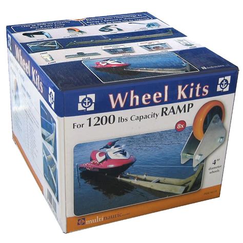 Multinautic 4 Inch Wheel Kit For 1200 Lbs Capacity Ramp The Home Depot Canada Canoe And