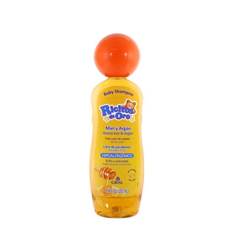 SHAMPOO RICITOS DE ORO MIEL ARGÁN CON 250 ML