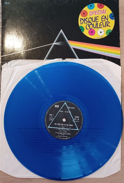 Pink Floyd Dark Side Of The Moon Limited Edition Blue Vinyl Lp Coloured Vinyl 1978