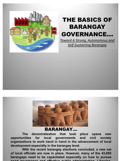 Barangay Governance Pdf Quorum Mediation