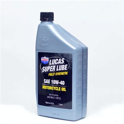 LUCAS Super Lube 10W40 4T Fully Synthetic Motorcycle Oil Lazada PH