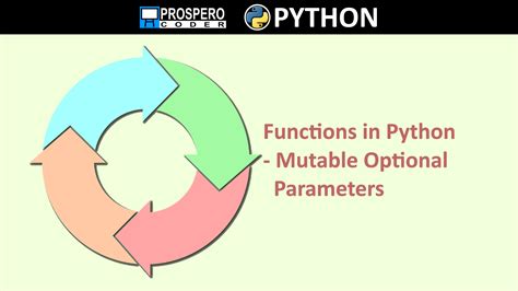 Functions In Python Mutable Optional Parameters Prospero Coder