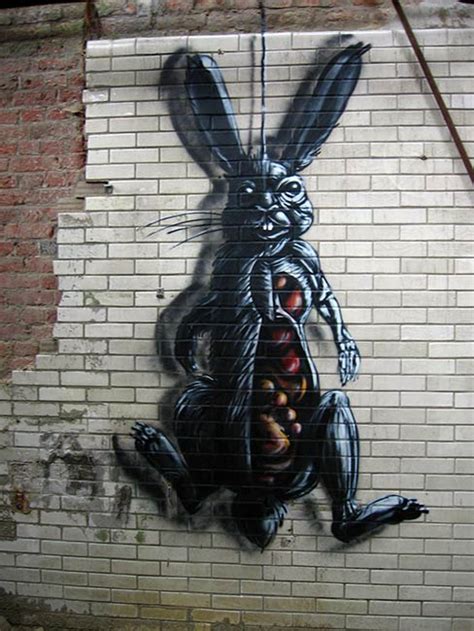 Roa Rabbit Belgium Graffiti Street Art