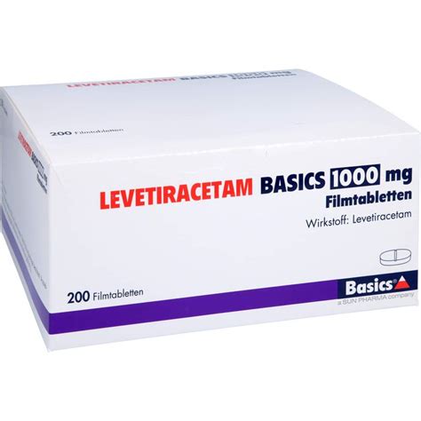 Levetiracetam Basics 1000 Mg Filmtabletten ️ Günstig Online Kaufen Disapo