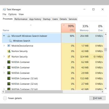 Como Corrigir O Alto Uso Da Cpu Do Searchindexer Exe