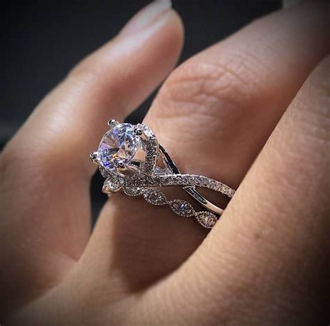 Twisted Shank Engagement Ring Eye Candy Raymond Lee Jewelers