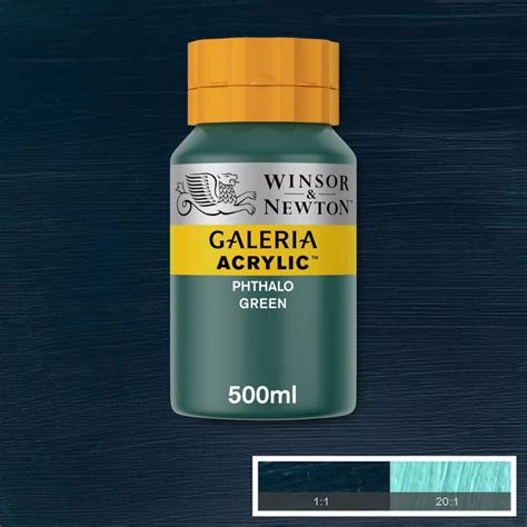 Winsor Newton Galeria Acrylic Phthalo Green Ml The Deckle Edge