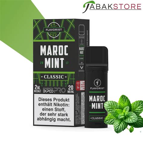 Expod Pro By Flavorist Mit Dem Geschmack Maroc Mint G Nstig