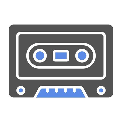 Cassette Vector Icon Style 22405208 Vector Art At Vecteezy