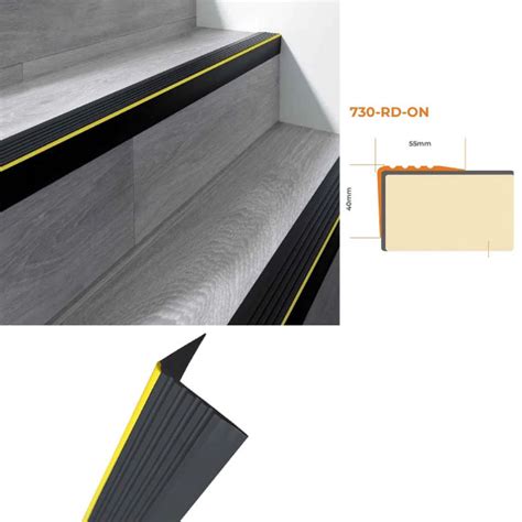 Buy High Quality Mm X Mm Flexible Pvc Bullnose Stair Nosing Anti Slip