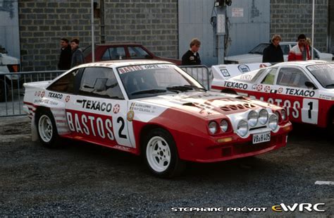 Colsoul Guy Lopes Alain Opel Manta Circuit Des Ardennes