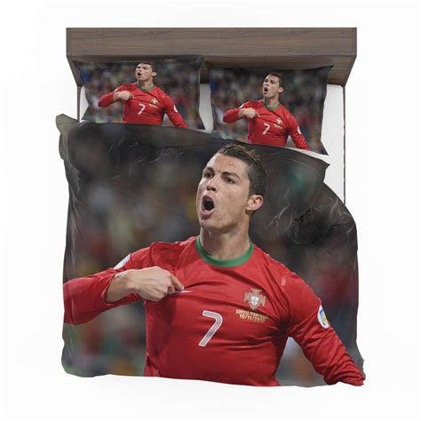 Housse De Couette Cristiano Ronaldo 13 Parure De Lit Ensemble De Liter