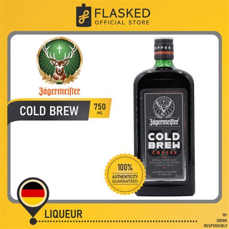 Jagermeister Cold Brew Coffee 750mL – Flasked Liquor Store