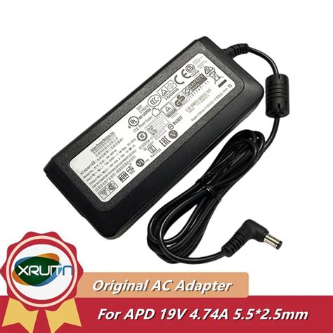 For Intel NUC APD 90W New AC Power Supply Adapter Mini PC Charger 19V 4