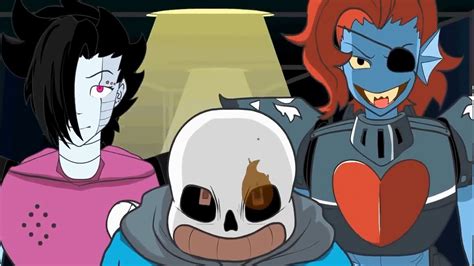 Sans Mettaton Undyne Team Up Undertale Animation And Comic Dub