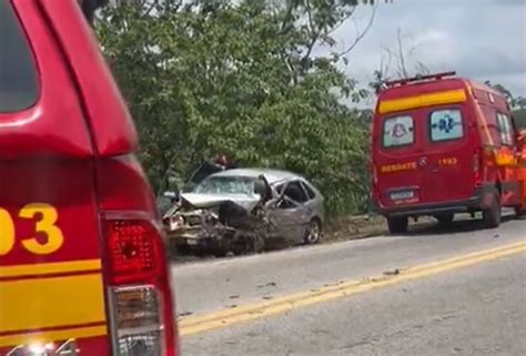 Acidente Frontal Deixa Duas Pessoas Mortas Na BR 381 Em Ipatinga