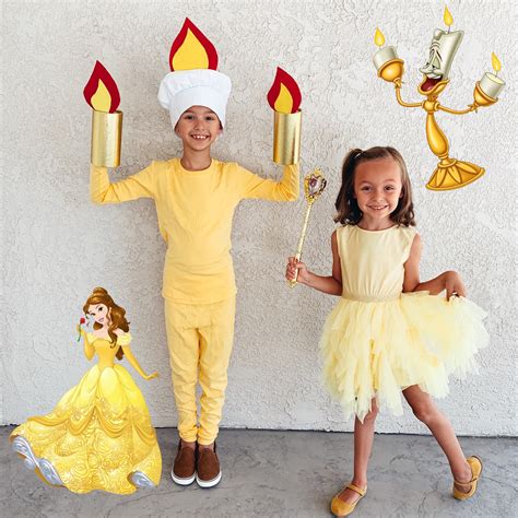 Homemade Lumiere Costume