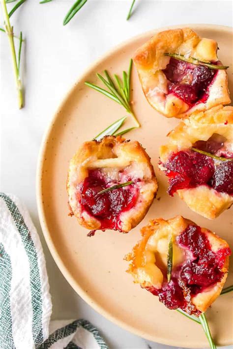 Cranberry Brie Bites Easy Crescent Roll Recipe All Things Mamma