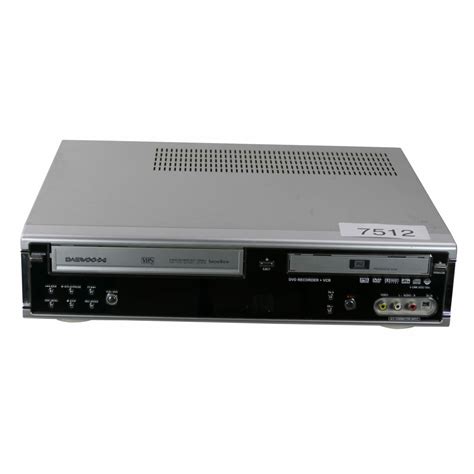 Daewoo Df Vhs Dvd Combi Recorder Vcrshop