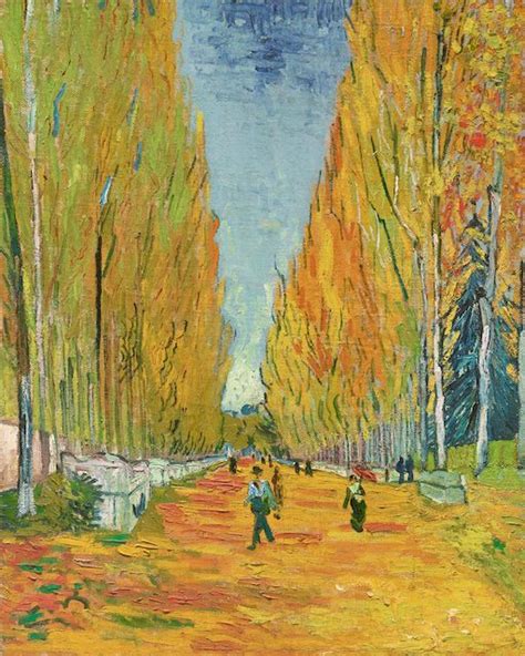 Vincent Van Gogh Les Alyscamps Tableau De GRANDS PEINTRES Et