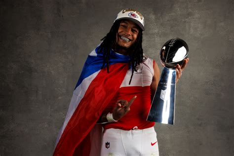 Chiefs Isiah Pacheco Displays Puerto Rican Flag After Super Bowl Win